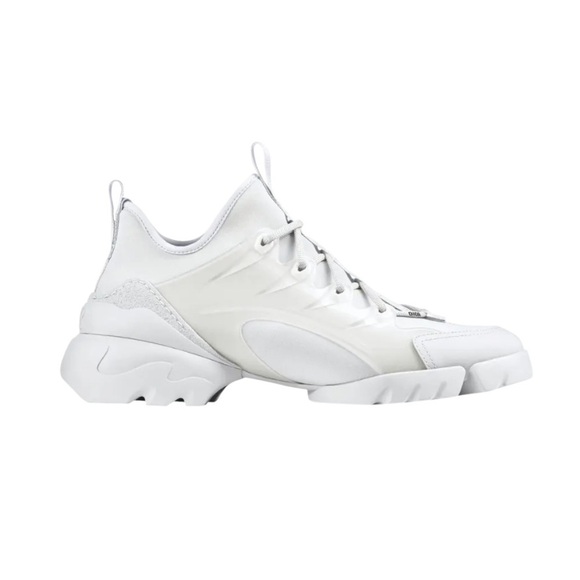 Dior D Connect White Chunky Sneakers - Picture 1 of 13